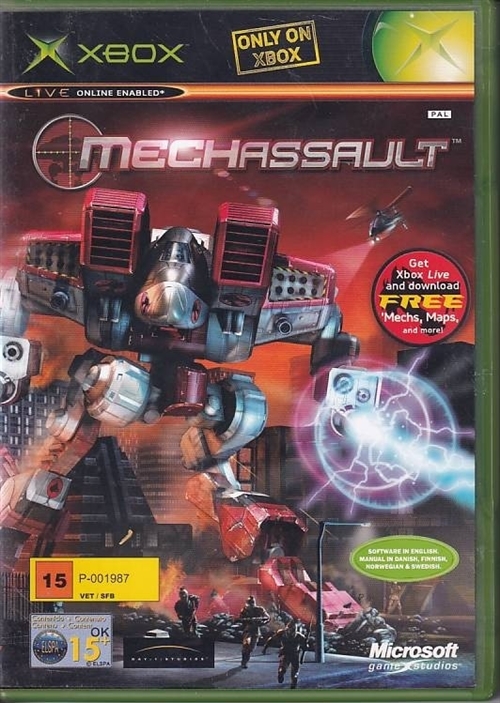 MechAssault  - XBOX (B Grade) (Genbrug)
